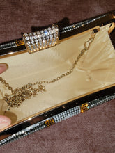 Load image into Gallery viewer, Make money bling clutch